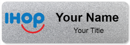 Custom name badges for International House of Pancakes IHOP
