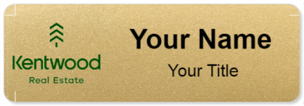 Custom name badges for Kentwood Real Estate