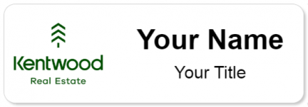 Custom name badges for Kentwood Real Estate