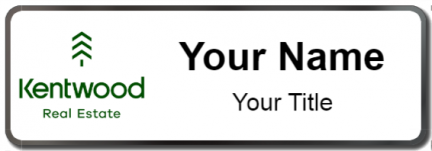 Custom name badges for Kentwood Real Estate
