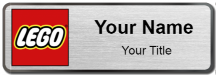 Custom name badges for Lego