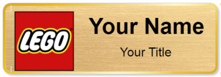 Custom name badges for Lego