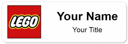 Custom name badges for Lego