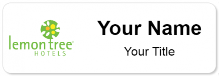 Custom name badges for Lemon Tree Hotels