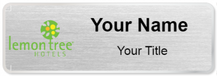Custom name badges for Lemon Tree Hotels