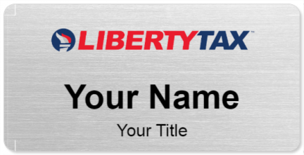Custom name badges for Liberty Tax Service