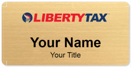 Custom name badges for Liberty Tax Service