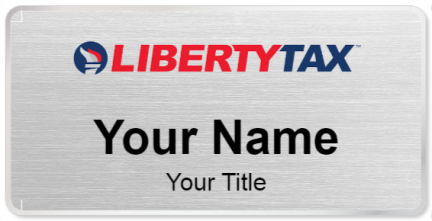 Custom name badges for Liberty Tax Service