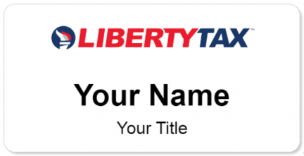 Custom name badges for Liberty Tax Service