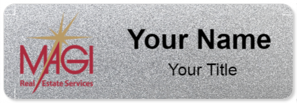 Custom name badges for Magi Real Estate