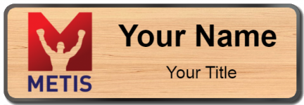 Custom name badges for Metis