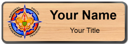Custom name badges for National Youth Leadership Training