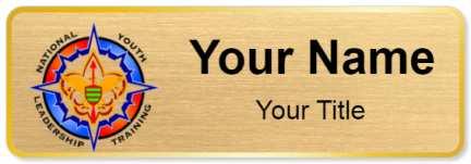 Custom name badges for National Youth Leadership Training