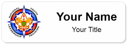 Custom name badges for National Youth Leadership Training