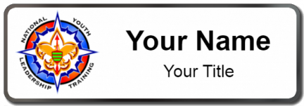 Custom name badges for National Youth Leadership Training