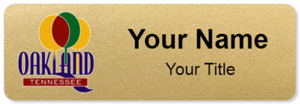 Custom name badges for Oakland Tennessee