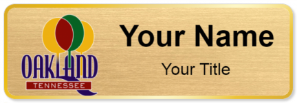 Custom name badges for Oakland Tennessee
