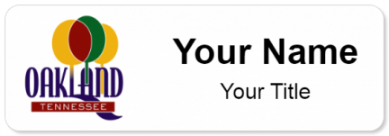 Custom name badges for Oakland Tennessee