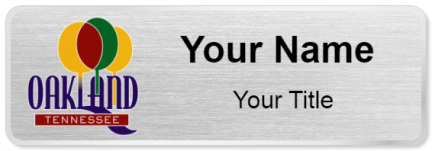 Custom name badges for Oakland Tennessee