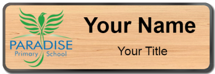 Custom name badges for Paradise Primary School