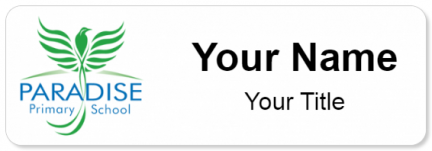 Custom name badges for Paradise Primary School