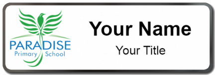 Custom name badges for Paradise Primary School