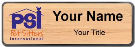 Custom name badges for PSI Pet Sitters International