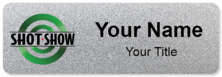 Custom name badges for Shot Show