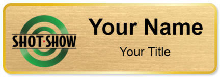 Custom name badges for Shot Show