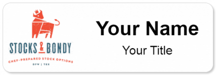 Custom name badges for Stocks and Bondy