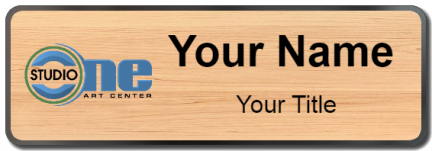Custom name badges for Studio One Art Center