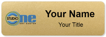 Custom name badges for Studio One Art Center