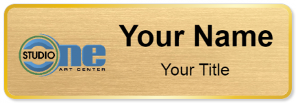 Custom name badges for Studio One Art Center