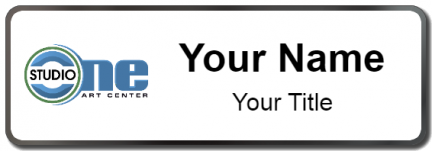 Custom name badges for Studio One Art Center