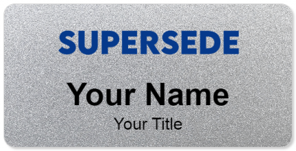 Custom name badges for Supersede Group