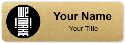 Custom name badges for We Make