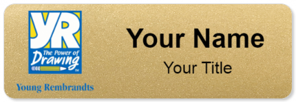 Custom name badges for Young Rembrandts