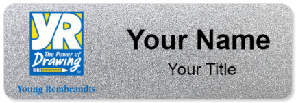 Custom name badges for Young Rembrandts