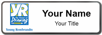 Custom name badges for Young Rembrandts
