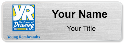 Custom name badges for Young Rembrandts