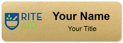 Custom name badges for Rite Aid