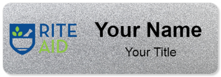 Custom name badges for Rite Aid