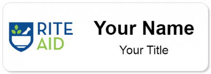 Custom name badges for Rite Aid