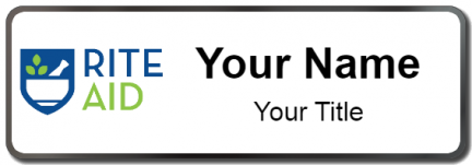 Custom name badges for Rite Aid
