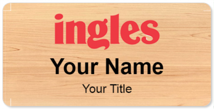 Custom name badges for Ingles
