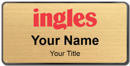 Custom name badges for Ingles