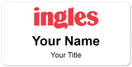 Custom name badges for Ingles
