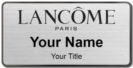 Custom name badges for Lancome