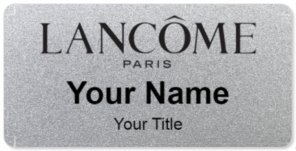 Custom name badges for Lancome