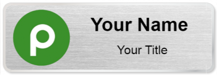 Custom name badges for Publix